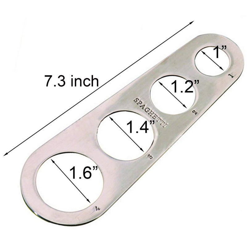 Axe Sickle Stainless Steel Spaghetti Measurer Quick Pasta Measuring Tool for Kitchen Cooking - Image 2